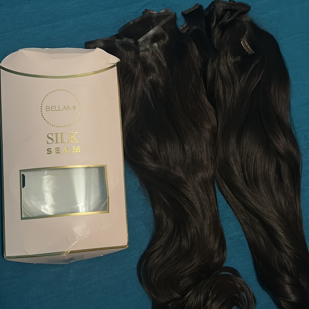Silk seam bellami extensions